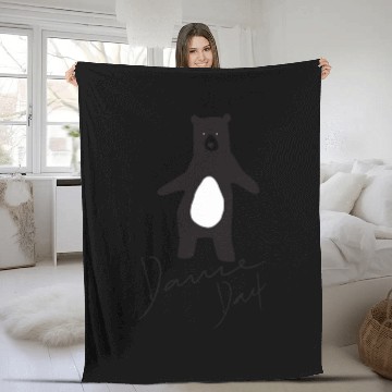 Discover Dance Dad Fleece Blankets