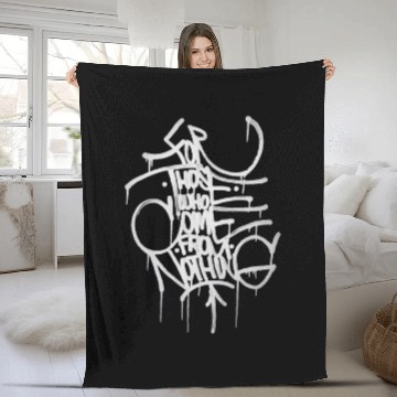 Discover Draco Graffiti Fleece Blankets