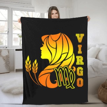 Discover VIRGO TE Fleece Blankets
