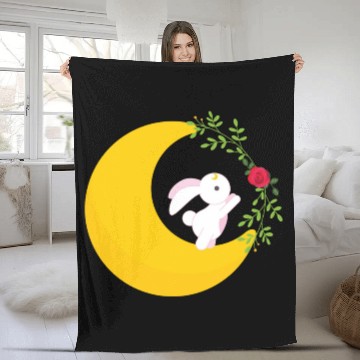 Discover Sailor Moon Usagi and Tuxedo Mask Fleece Blankets