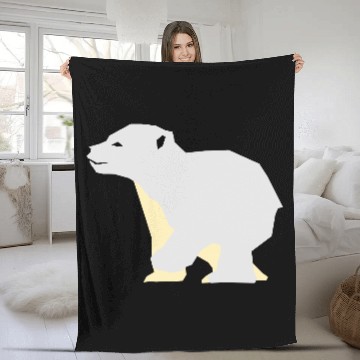 Discover Polar bear Fleece Blankets
