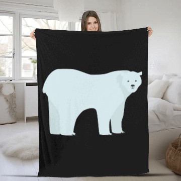 Discover Polar bear Fleece Blankets