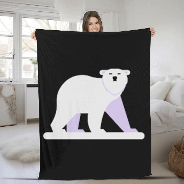 Discover Polar bear Fleece Blankets