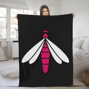 Discover Insect Fleece Blankets