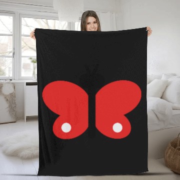 Discover Butterfly Fleece Blankets