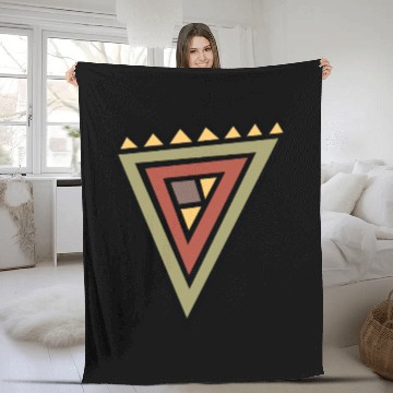 Discover Native American Symbol Fleece Blankets