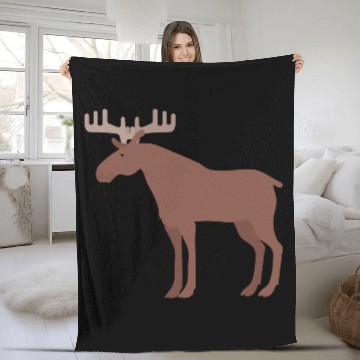 Discover elk Fleece Blankets