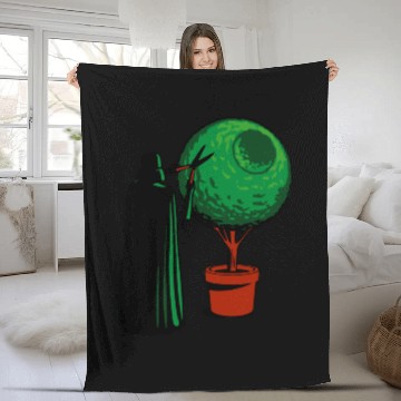 Discover Funny Star Wars Darth Vader Gardener Fleece Blankets