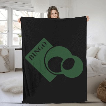 Discover bingo Fleece Blankets