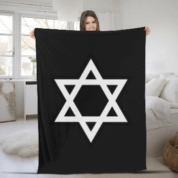 Discover Star of David Fleece Blankets