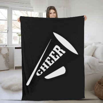 Discover cheer Fleece Blankets