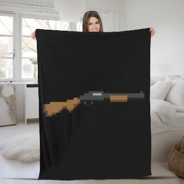 Discover pixel gun Fleece Blankets