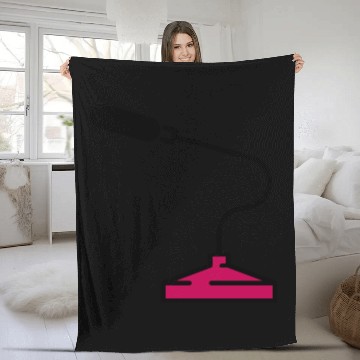Discover microphone Fleece Blankets