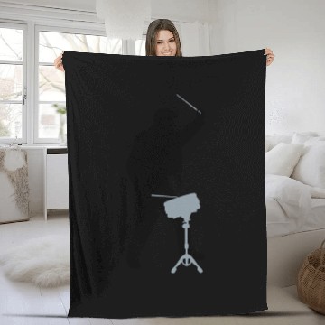 Discover Drummer Fleece Blankets