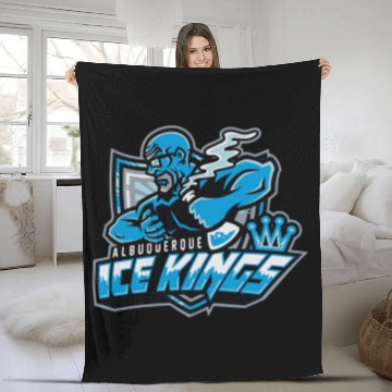 Discover Albuquerque Kings Fleece Blankets