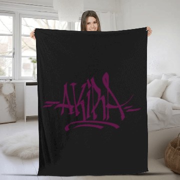 Discover akira Tag Graffiti Hiphop Streetart Fleece Blankets