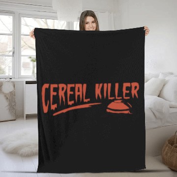 Discover Cereal Killer Fleece Blankets