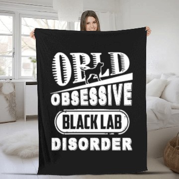 Discover Black Lab Fleece Blankets Fleece Blankets