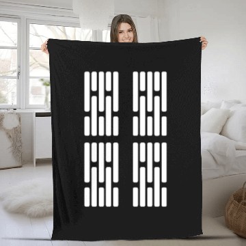 Discover Death Star Wall Fleece Blankets