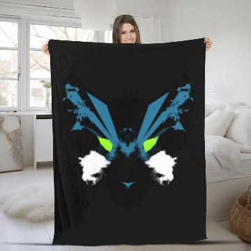 Discover Galaxy Wolf Pack Fleece Blankets