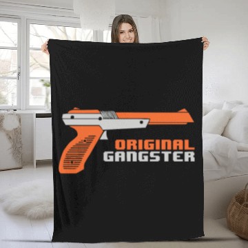 Discover Original Gangster Fleece Blankets