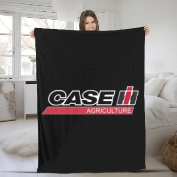 Discover CASE IH LOGO Agriculture International Harvester T Fleece Blankets