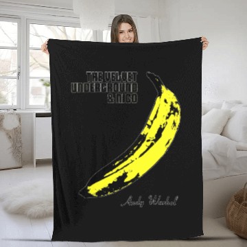 Discover The Velvet Underground Fleece Blankets