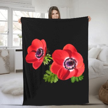 Discover flowers lilies tulips orchids sunflower dahlia ger Fleece Blankets