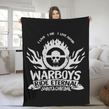 Discover Mad Max - I live I die I live again warboys t - Fleece Blankets