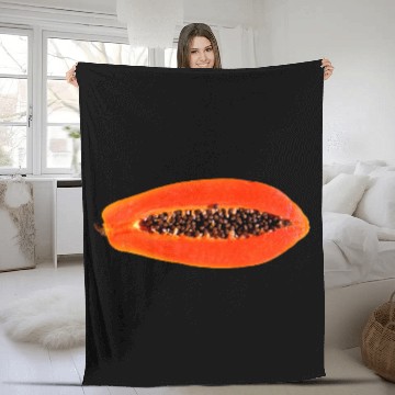 Discover papaya obst veggie gemuese fruits1 Fleece Blankets