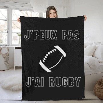 Discover jai rugby Fleece Blankets