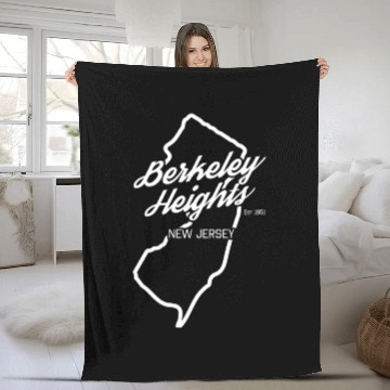 Discover Berkeley Heights Fleece Blankets