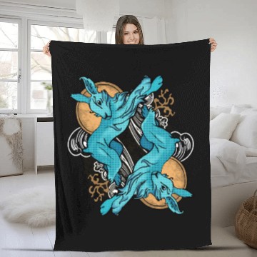Discover Lucky Rabbit Fleece Blankets