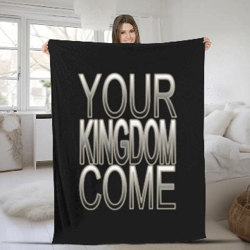 Discover Your Kingdom Come Fleece Blankets