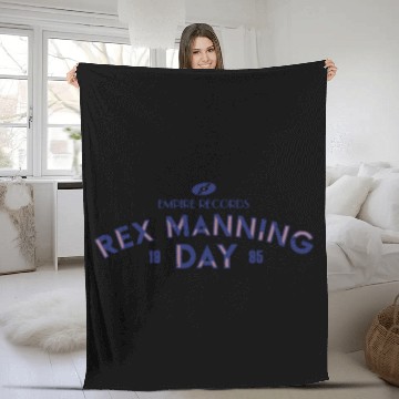 Discover Rex Manning Day Fleece Blankets