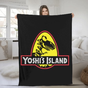 Discover Yoshi s Island Park Fleece Blankets