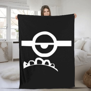 Discover EVIL MINION Fleece Blankets