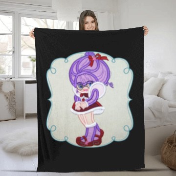 Discover Rainbow Brite Applique Fleece Blankets
