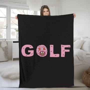 Discover Tyler The Creator Golf EARL Fleece Blankets