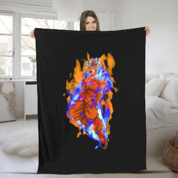 Discover dragon ball Fleece Blankets