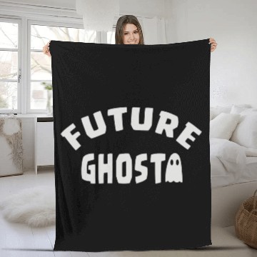 Discover Future Ghost Fleece Blankets