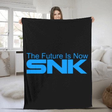 Discover SNK The Future Is Now Fleece Blankets