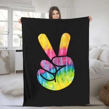 Discover weltfrieden auf erden world peace on earth love170 Fleece Blankets