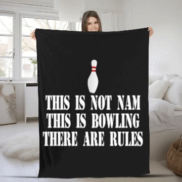 Discover The Big Lebowski Quote Fleece Blankets