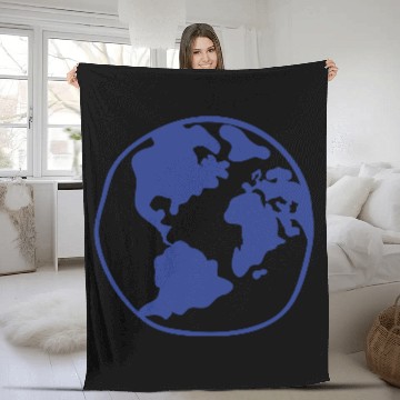 Discover Planet Earth Fleece Blankets