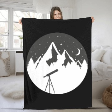 Discover Starry night Fleece Blankets