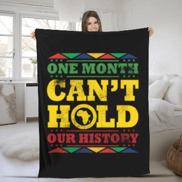 Discover BLACK HISTORY MONTH Fleece Blankets