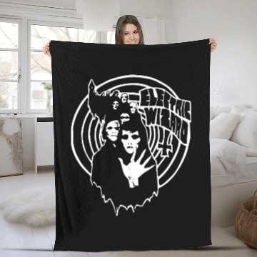 Discover Electric Wizard New Black Dooom Metal Electric T Sh Fleece Blankets