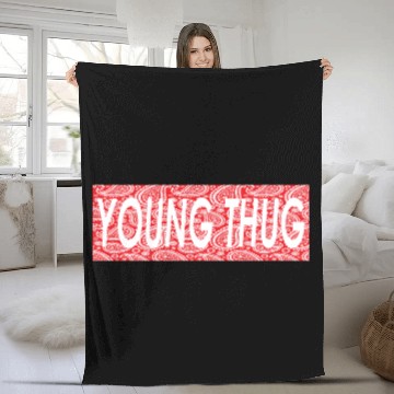 Discover Young Thug Fleece Blankets