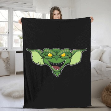 Discover gremlins Fleece Blankets